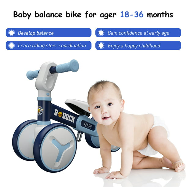 Bicicletas de equilibrio para bebés Juguetes para bebés para niños de 1 año  Niñas de 18 a 36 meses N yeacher