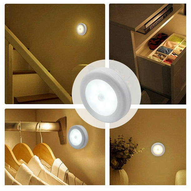 Luces Nocturnas Sensor De Movimiento Luz LED Lámpara De Armario