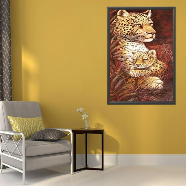 Cuadros Decorativos Familia de animales pintura al óleo por números Kits  lienzo imagen regalo para adultos niños JShteea Nuevos Originales