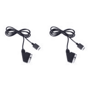 RGB SCART Cable 1.8m Game Console TV AV para PS1 PS2 PS3 Line Console