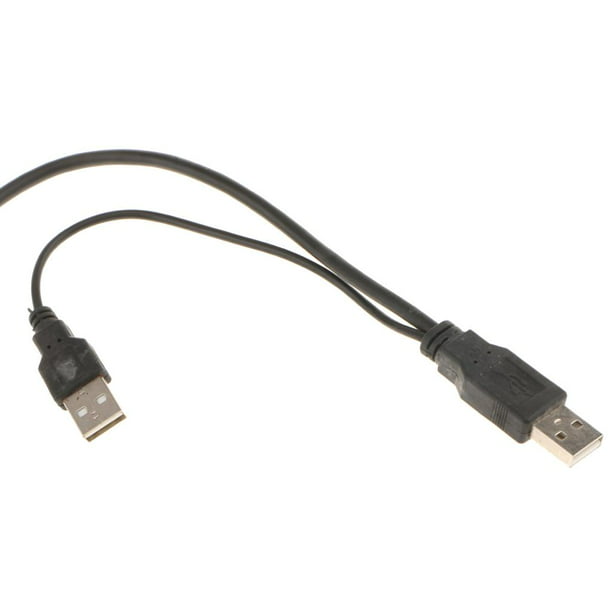 AMUU Paquete de 2 cables USB 2.0 A hembra a USB B macho para cables de  impresora. La longitud es de 20 pulgadas A/F a B/M tipo AF a BM cable de