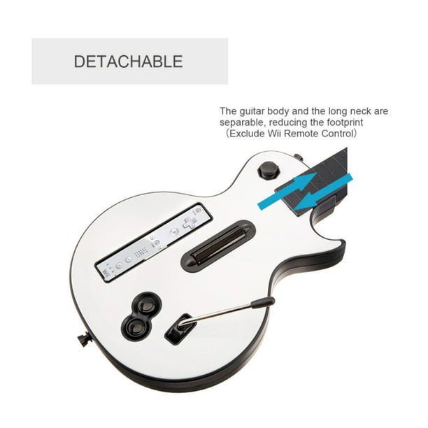 Srum Juego Guitar Hero Ps3, Puerto USB WiFi Controlador Inalámbrico Guitar  Hero para Pc Ps3 con