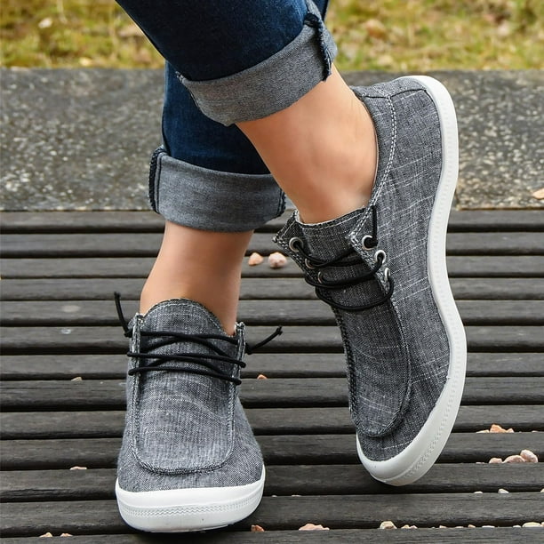 Zapatos sin cordones para clásicos, cómodos, a la moda, para caminar, zapatillas, Wmkox8yii FOPL3054 | Walmart en línea