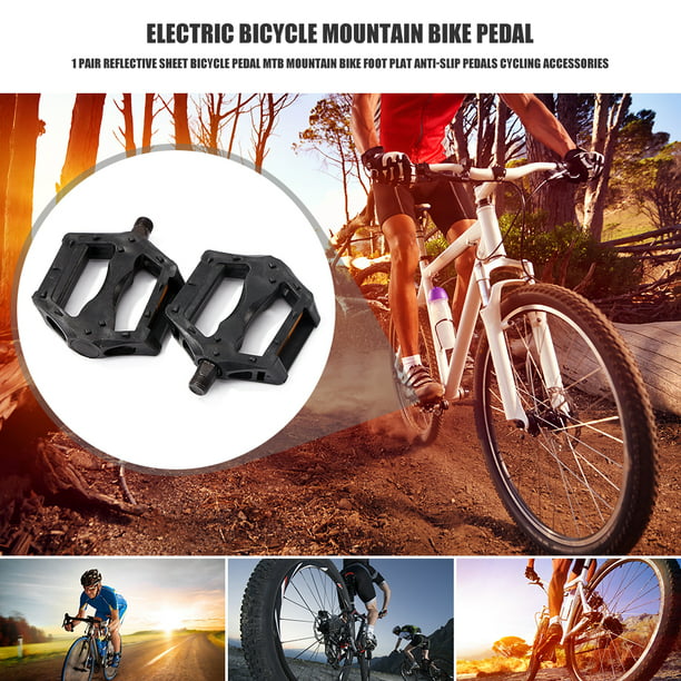 Pedal de bicicleta MTB Mountain Bike Foot Plat Pedales