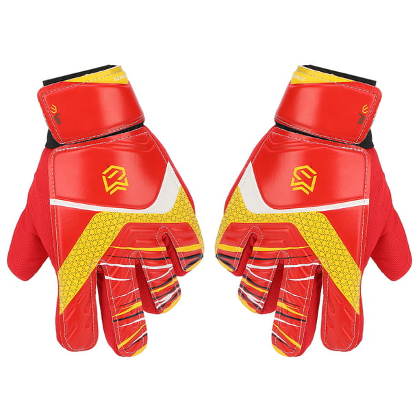  LEJN Guantes de portero de fútbol para niños, guantes de fútbol  con agarre fuerte en las palmas (naranja, 6) : Deportes y Actividades al  Aire Libre