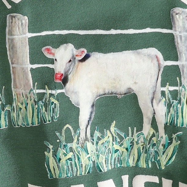 Conjunto de camisa de manga larga para niña, conjunto de ropa de 2 piezas  de algodón, estampado de animales, camiseta y leggings