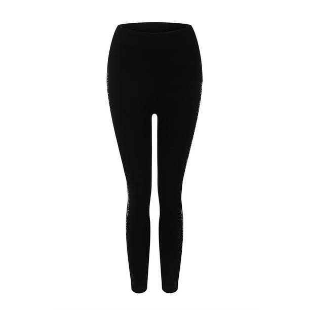 Gibobby Leggins Termicos Mujer Nine Points Pantalones de mujer Proceso de  en caliente Leggings negros para mujer (Negro, Unitalla)