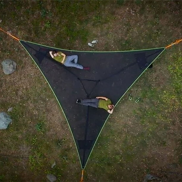 Hamaca de camping aérea gigante, Hamaca portátil para varias