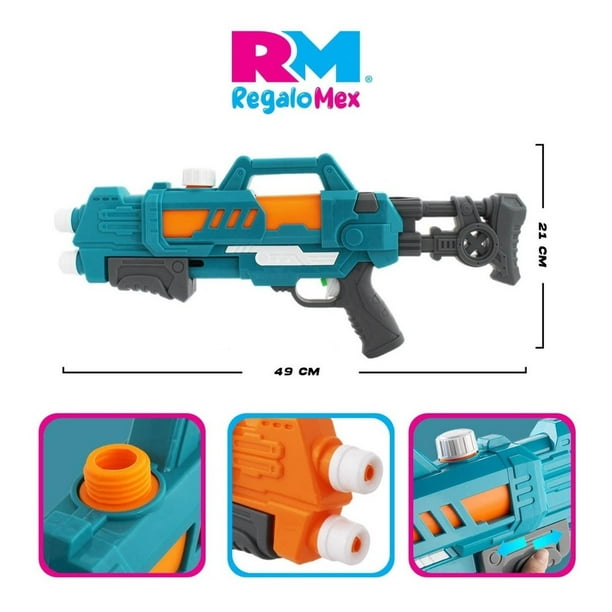 Pistola Lanza Agua Water Gun 43 Cm