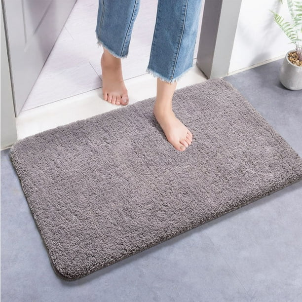 Alfombra de ducha antideslizante, alfombra de baño cómoda para superficie  texturizada, secado rápido