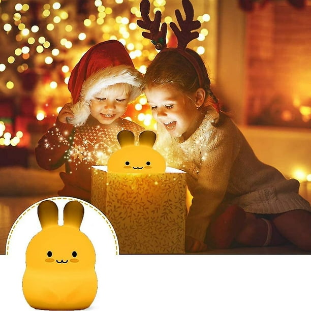 Luz de noche LED, luz de noche para bebé, luz de noche para niños, luz de  noche de búho, lámpara de noche de 9 colores, regalo de Navidad/cumpleaños