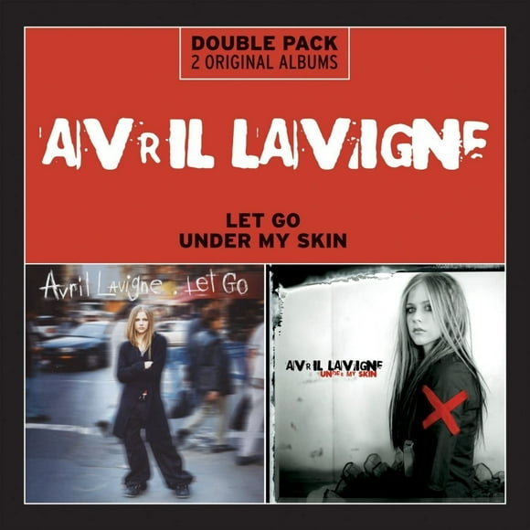 avril lavigne  let go  under my skin  boxset 2 discos cd sony cd