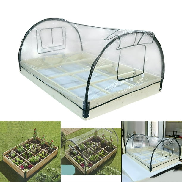 Mini invernadero portátil de Cubierta protectora Protección Pntas  suculentas Invernadero para pntas pequeñas Jardín Interior Baoblaze  cubierta de invernadero