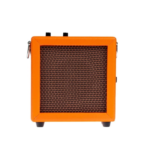 Amplificador de Guitarra Mini 3W Soportes Accesorios para Bajos - Naranja  tal se describe Baoblaze Mini Amplificador de Guitarra