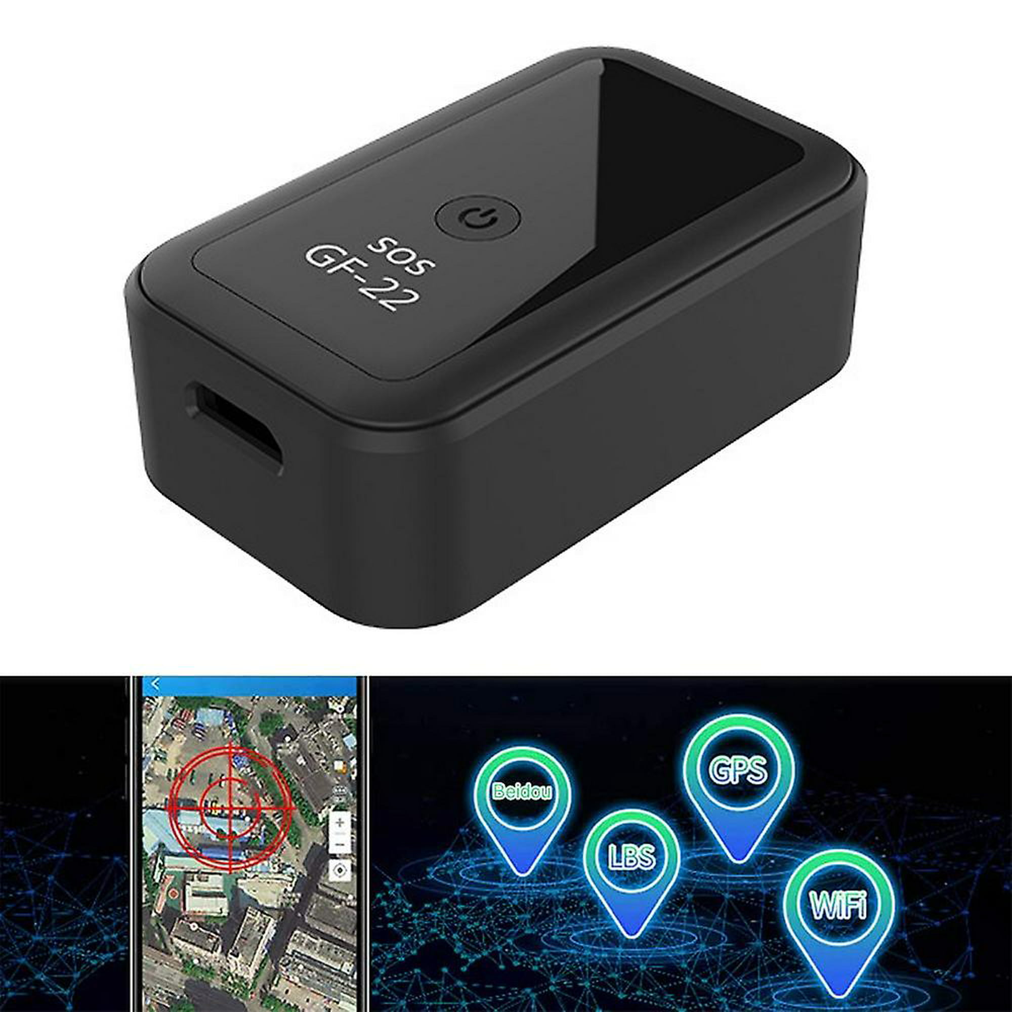 Rastreador GPS 4G para vehículos magnéticos ocultos, localizador GPS en  tiempo real para automóviles, motocicletas, camiones con alarma antirrobo