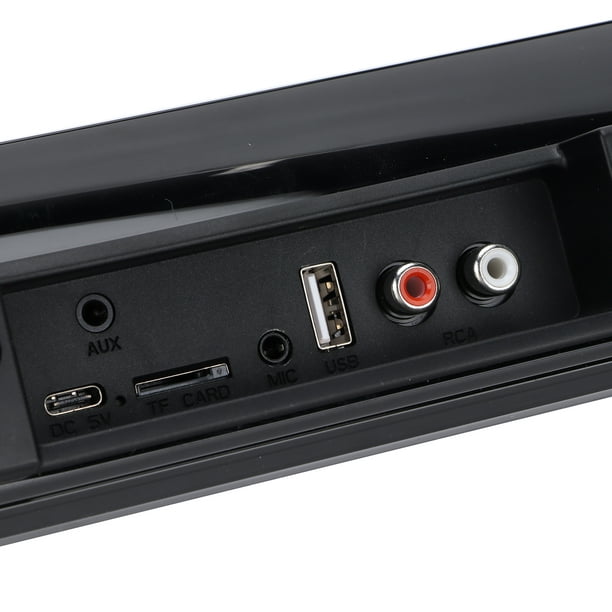 Barra de sonido, barra de sonido inalámbrica BS‑15 Barra de sonido 3D  Bluetooth para TV Altavoz para TV Barra de sonido La mejor de su clase