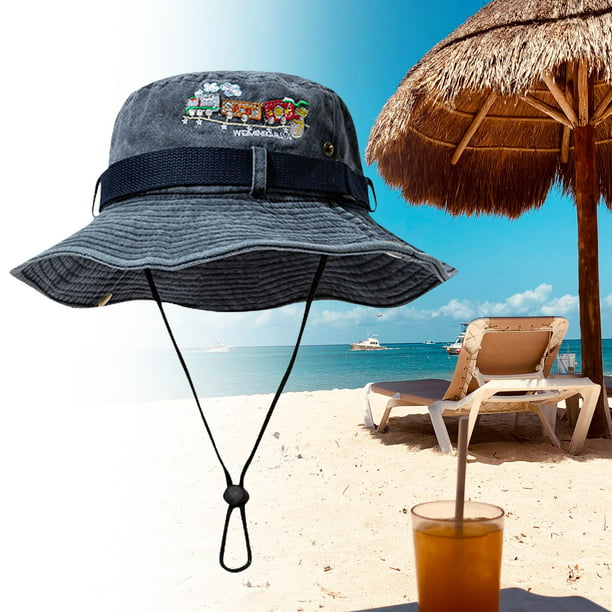 Sombreros de para mujeres y hombres, unisex, de mezclilla a , de ala , para  exteriores, verano, playa Salvador Sombrero de copa