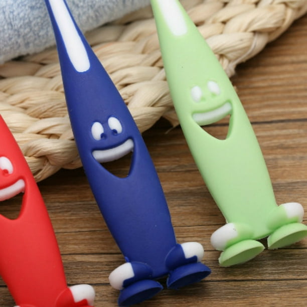  Lingito Cepillo de dientes para niños extra suave, fácil agarre  para niños pequeños cepillos de dientes
