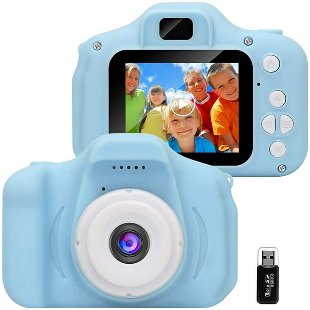 Multiventas LEX - Mini cámara fotográfica infantil Captura fotos hasta en  12Mp También graba video Incluye cordón para evitar caídas o pérdidas  Medidas: 8cm x 6cm x 5cm Requiere microSD, soporta hasta