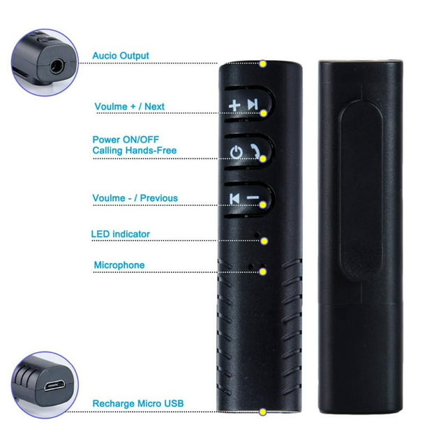 Adaptador de audio Bluetooth portátil y ligero, conveniente para TV sin  Bluetooth y sistemas de sonido doméstico, marca Fyydes