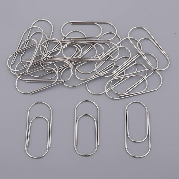 Broche de metal, 20 piezas, clips de metal, clips de papel, accesorios de  bufanda, clips de metal