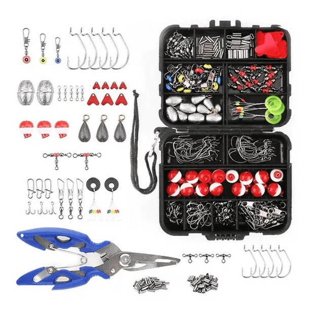  Kit de accesorios de pesca, juego de equipo de pesca