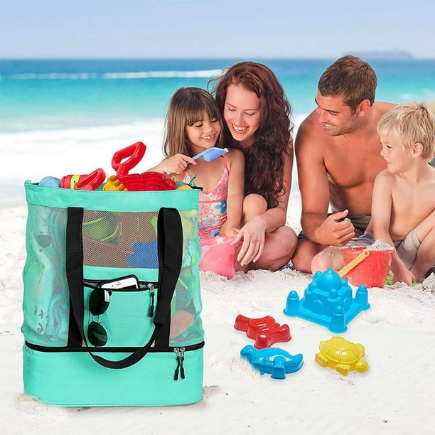 Bolsa de playa para mujeres Bolsa de piscina impermeable bolsa grande de  playa con cremallera Vacaciones de verano