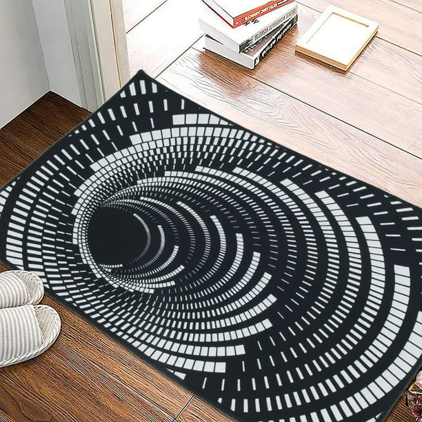 Muyoka Alfombra de suelo MTFun, alfombra antideslizante de ilusión