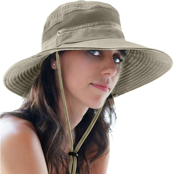 GearTOP Sombrero de pesca y gorra de safari con protección solar