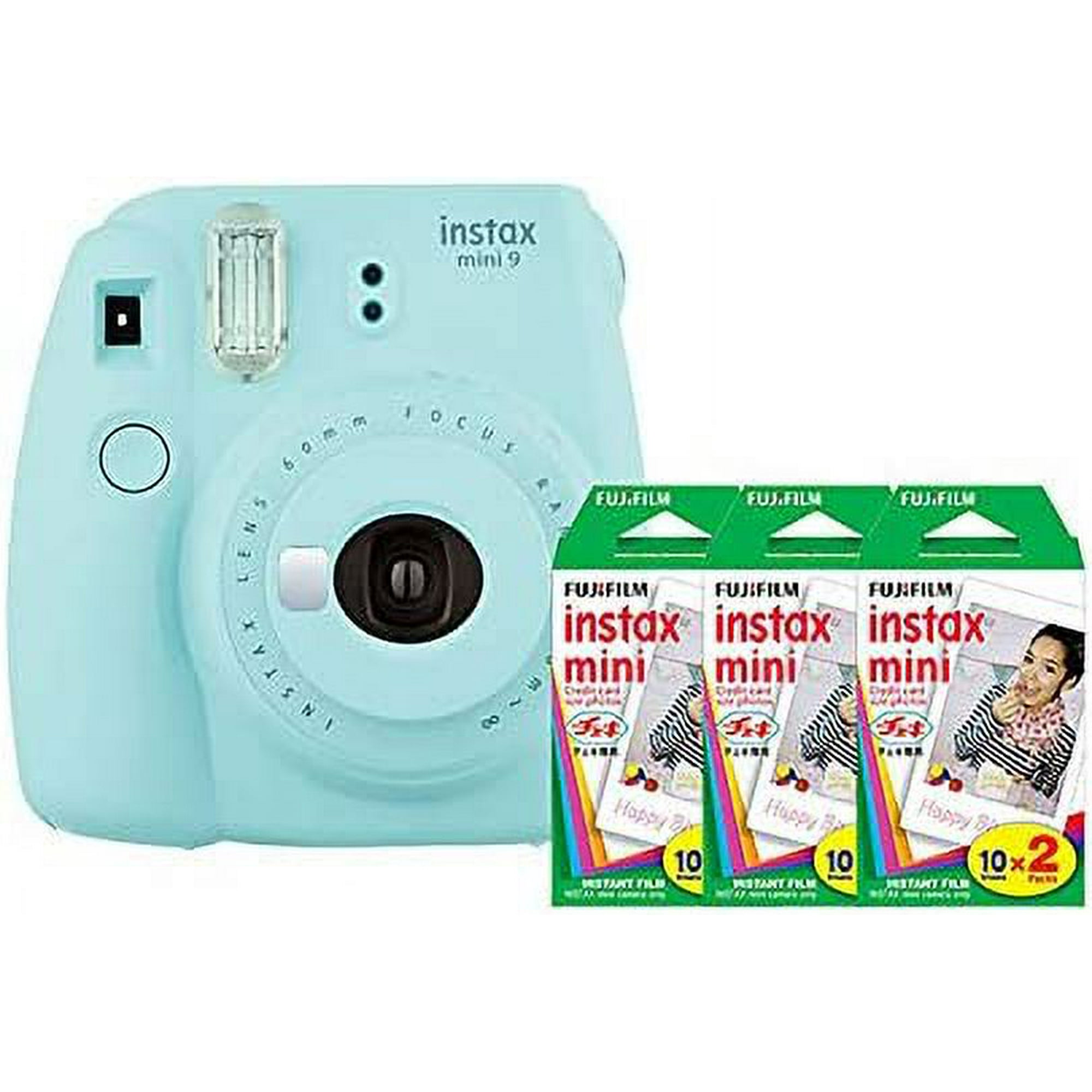 Camara Instantanea Fujifilm Instax Mini 11 60 Hojas -Celeste