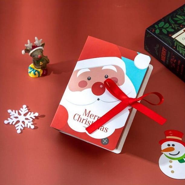 Pack de 150 cajas con asa para regalos de Navidad 22x14x15 cm