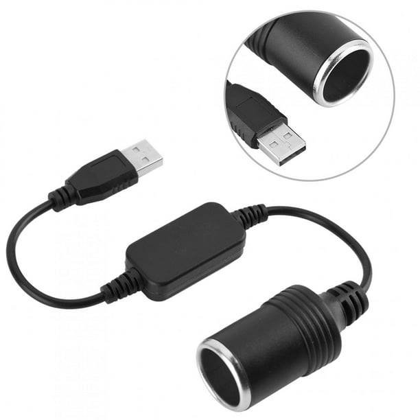  Enchufe USB redondo de 12 V para automóvil, toma de corriente  USB C de 12 V, 3 puertos marinos, cargador rápido USB impermeable, toma de  cigarrillos, repuesto USB de aluminio con