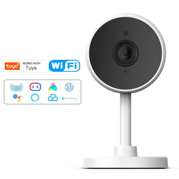 Camara Wifi De Seguridad Monitor Para Bebe Casas Sensor Movimiento Audio  Noche