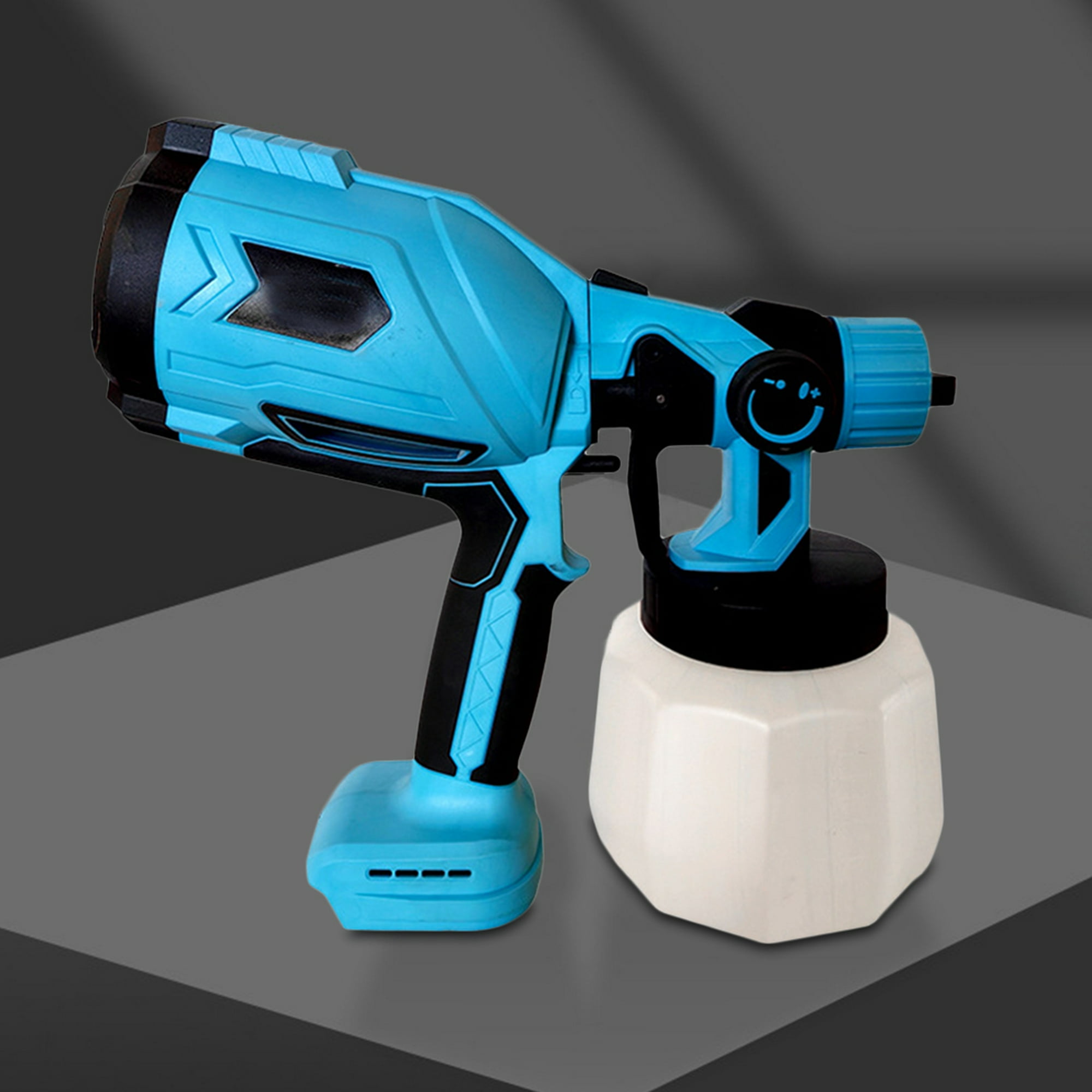 Pistola Pulverizadora Eléctrica Pistola pulverizadora eléctrica de 1000ml,  máquina pulverizadora de pintura de 580W para pintar paredes de techo  Sywqhk Libre de BPA