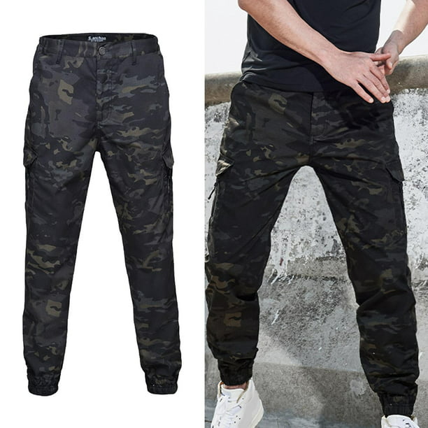 Pantalones Cargo Para Hombre, Pantalones Militares De Camufl