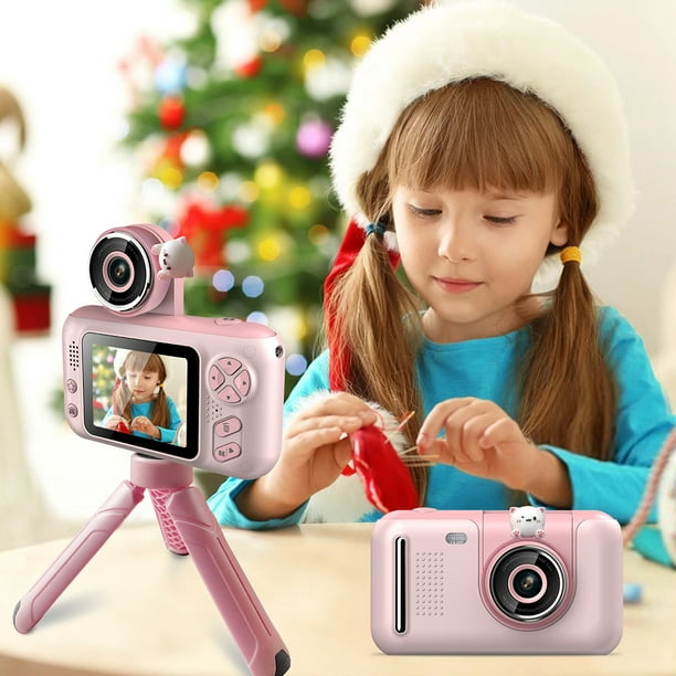 Cámara instantánea para niños, cámara digital de 40 MP para niños, pantalla  de 2.4 pulgadas, cámara de video selfie para niños, cámara de juguete para