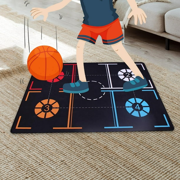 Alfombrilla de entrenamiento de fútbol de baloncesto, alfombra plegable  antideslizante para práctica de Control de pelota