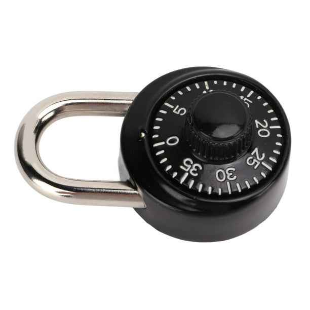 Master Lock -1178 Candado de combinación, fondo, negro/plata
