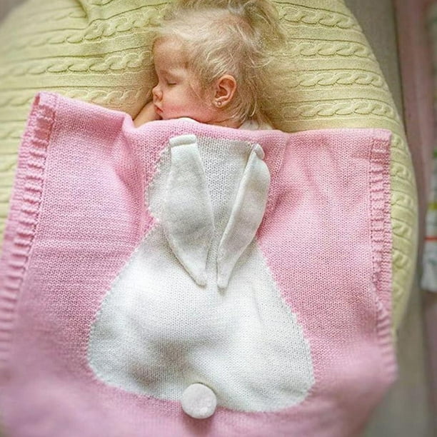 Manta para bebé recién nacido, edredón supersuave de ganchillo para bebé,  mantas para sofá para niños, manta para cama de cochecito de bebé