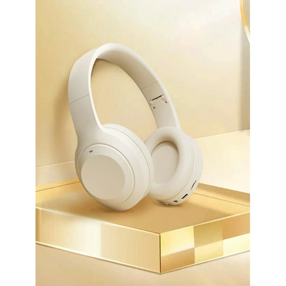 overear headphones with noise isolation long battery life foldable  portable card slot lowlatency and 3d surround sound wireless headset