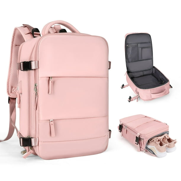 Mochila de viaje para mujer, mochila para portátil TSA aprobada