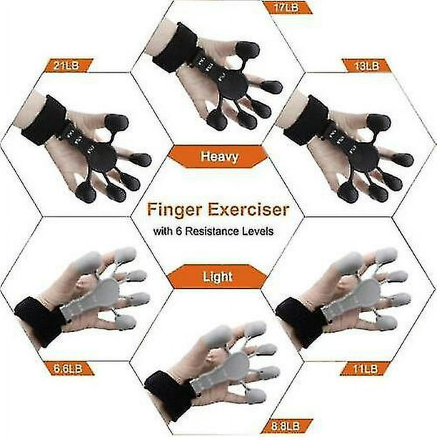 Ejercitador de mano (fortalecedor de agarre de mano), nuevo fortalecedor de  agarre de mano y entrenamiento de antebrazo, manos, antebrazos, agarre de