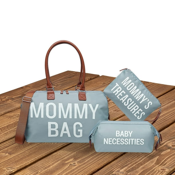 Bolsa de pañales Mama Hospital para trabajo de parto y parto, bolsa de mamá  para bebé y viajes, grande