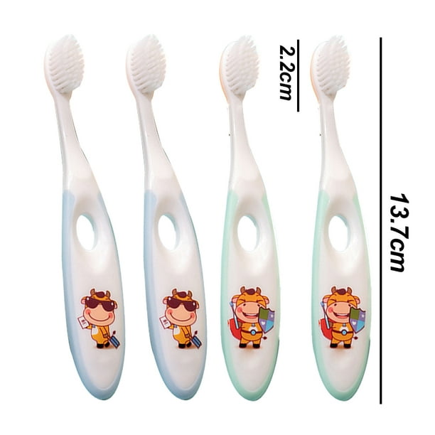 Set cepillos dientes bebé (3 a 24 meses) - Set 3 cepillos: cepillo
