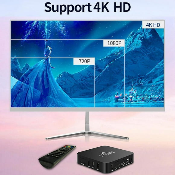 smart tv box android box mxq pro 3d 4k video android box set soporte 4k hd zefeiwu 8390614071995