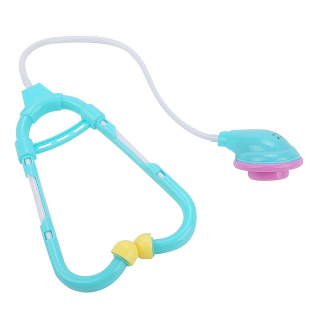 médico juguete de rosado el plastico estetoscopio para niño