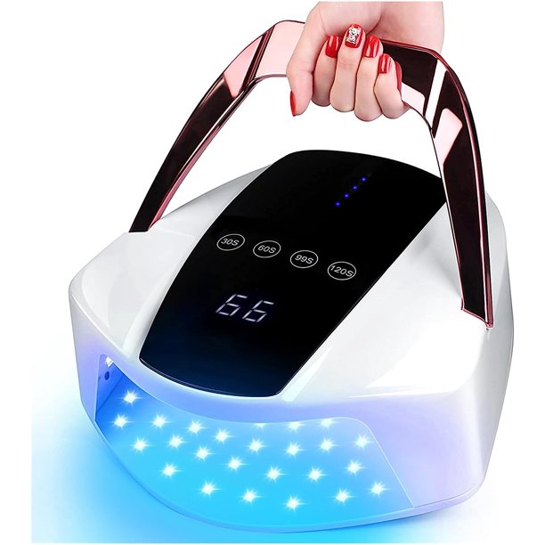 Lámpara Led Uv Profesional Para Uñas Inalámbrica Recargable - Es Moda