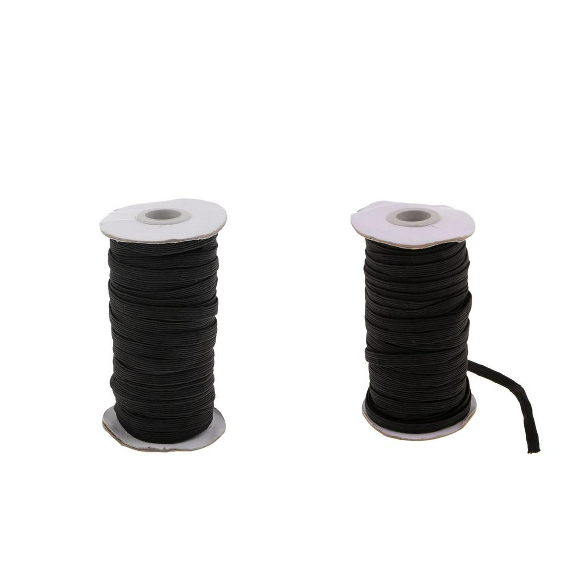  1 rollo de bandas elásticas para costura, cordón elástico para  coser de 1/10 a 1/2 pulgadas, ajustable, trenzada, elástica, paquete de  alta elasticidad, elástico para Costura : Arte y Manualidades