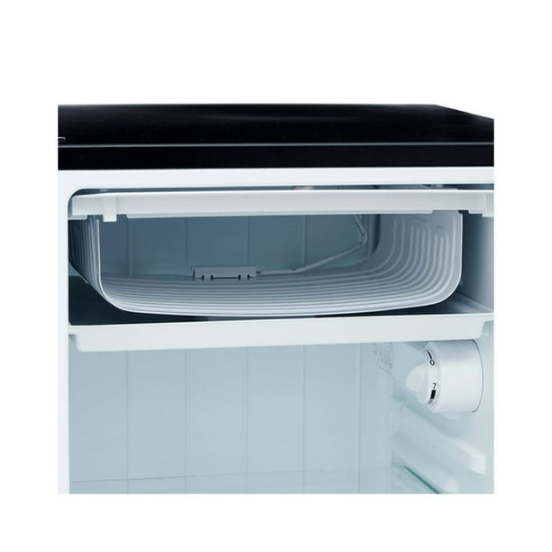 Frigobar Con Congelador 4 pies Acero Inox Negro 