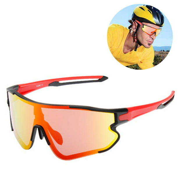 Gafas Ciclismo con 2 Lentes Intercambiables UV400 Gafas Deportivas MTB  yeacher Gafas de sol